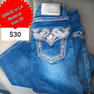 Grace in LA designer jeans
